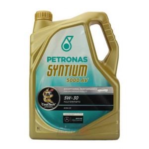 Huile PETRONAS Syntium 5000 AV 5W-30 – 5 litres