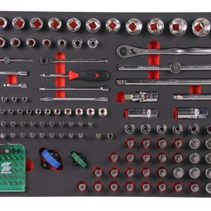 Chariot à outils 240 pièces – tiroirs en mousse