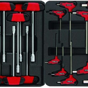 Chariot à outils 293 pièces outils professionnel rouge