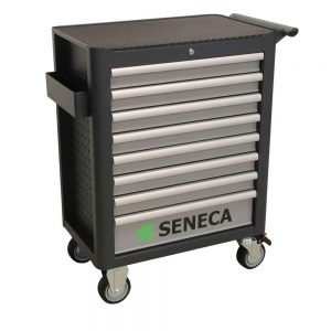 Chariot porte-outils Seneca 7 tiroirs gris