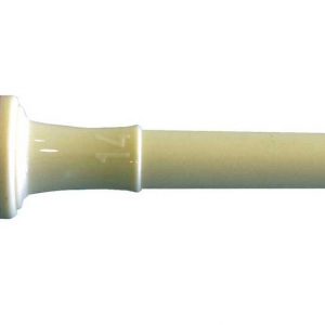 Brosse ronde Ø 8 mm, pure soie blanche
