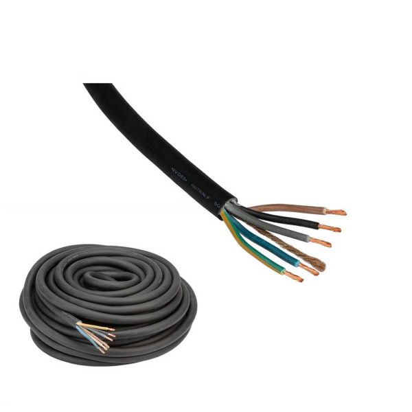 Câble d’alimentation Fluxon H07RN-F type 5 G 4,0