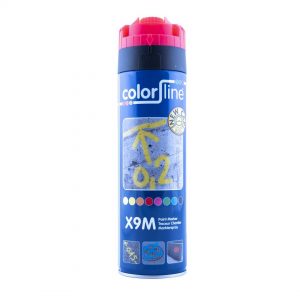 X9M Paint Marker – 500 ml – FLUO ROUGE