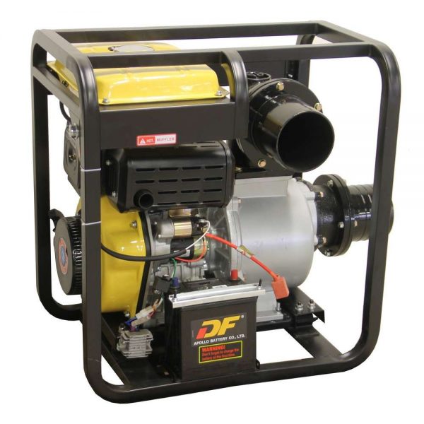 Pompe à eau diesel 6” 150mm démarrage électrique
