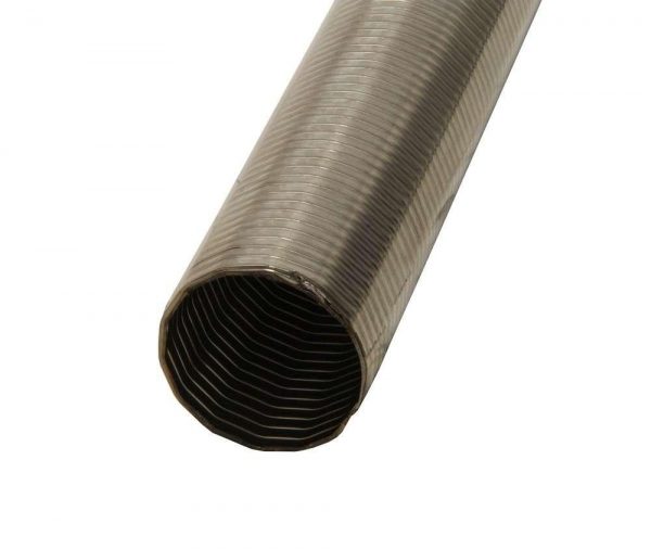 Tuyau d’échappement flexible en acier inoxydable 60mm 1,5m
