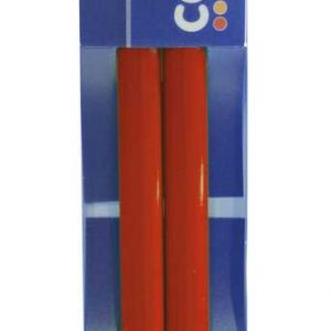 Crayon de menuisier “PRO 101”, forme ovale, laqué rouge – 24 cm – par 2 pcs