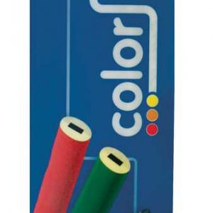 Crayon WET WOOD “PRO 303”, forme ovale, laqué bleu – 24 cm – par 10 pcs