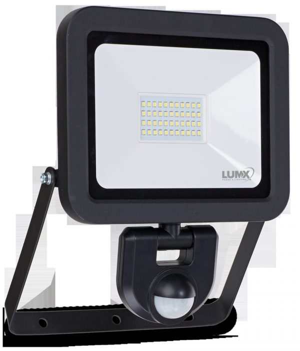 Projecteur LED WSS-20 avec détecteur :30W / IP54