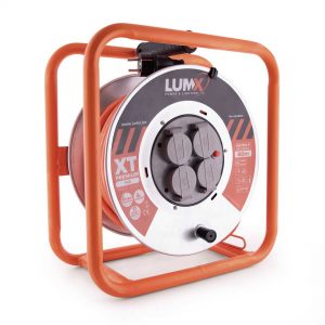 LumX enrouleur XT-PREMIUM câble HO7BQ-F 3Gx2,5 – 40 m