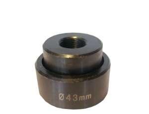 Perforatrice, ronde, 43 mm