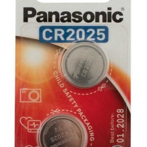 Pile Panasonic “Lithium Power” piles bouton – type CR-2025