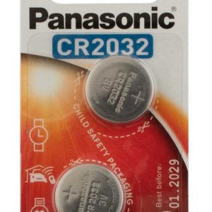 Pile Panasonic “Lithium Power” piles bouton – type CR-2032