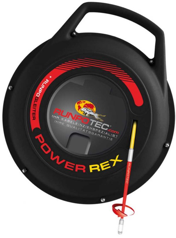 POWER REX 50 m – Ø 3 mm + 1 x Runpoglider Ø 7 mm