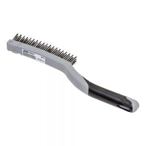 Brosse métallique 3 rangées