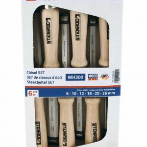 Ciseaux WH300 en SET carton 6,10,12,16,20,26 mm