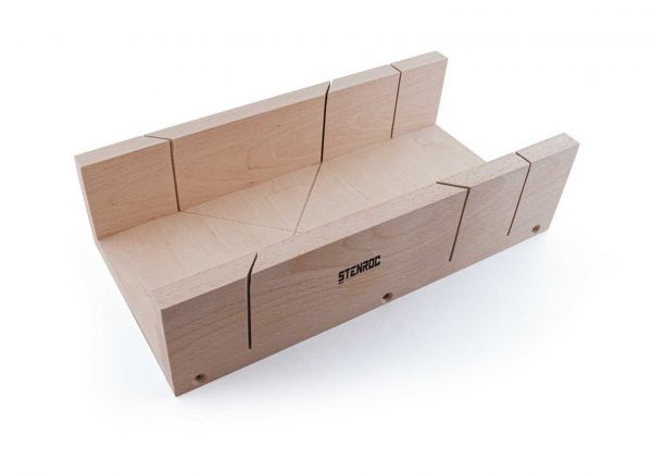 Boîte à onglet en bois hêtre –  350 x 140 x 70 mm