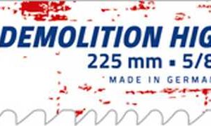 Lame Recipro DEMOLITION (3pcs)- UM715BI, 225x22x1,57mm x 5/8tpi