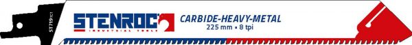 Lame Recipro CARBIDE-HEAVY-METAL (1pcs)- ST719TCT, 225 x 25 x 1,25mm x 8tpi