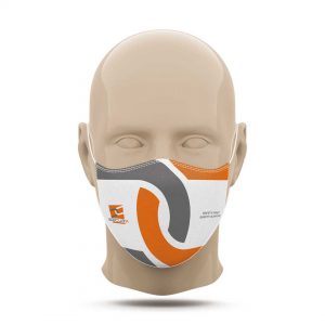 SecurX masker in textiel – LOCK – (2 lagen) Oeko-Tex