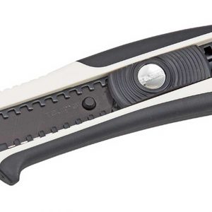 Cutter ‘Premium’ 18 mm avec renfort métallique – auto-lock