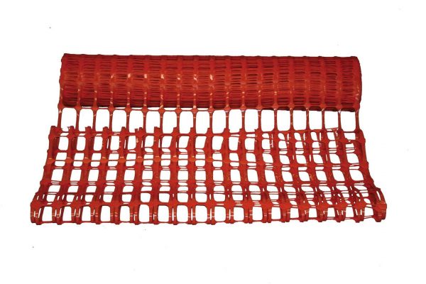 Barrière de balisage rouge 50 m x 1 m – 150 g/ m2