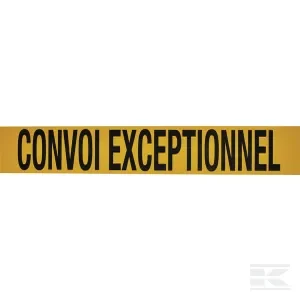 Panneau CONVOI EXCEPTIONNEL – 920×150