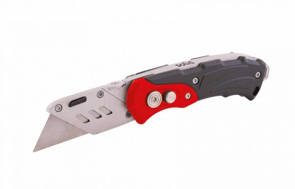 Couteau de sécurité modèle pliable avec clips ceinture